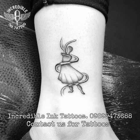 #kathakdancertattoo call whtsapp 09899473688 Kathak Dance Tattoo, Kathak Tattoo, Dance Quote Tattoos, Wrist Tatoo, Dancer Tattoo, Dance Tattoo, Ma Tattoo, Om Tattoo Design, Kathak Dance