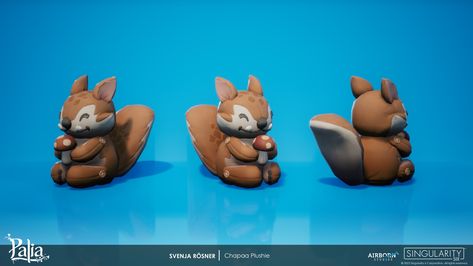 ArtStation - Palia - Chapaa Plushie, Airborn Studios Palia Plushies, It Is Friday, 3d Artist, Thanks So Much, Portfolio, Tools