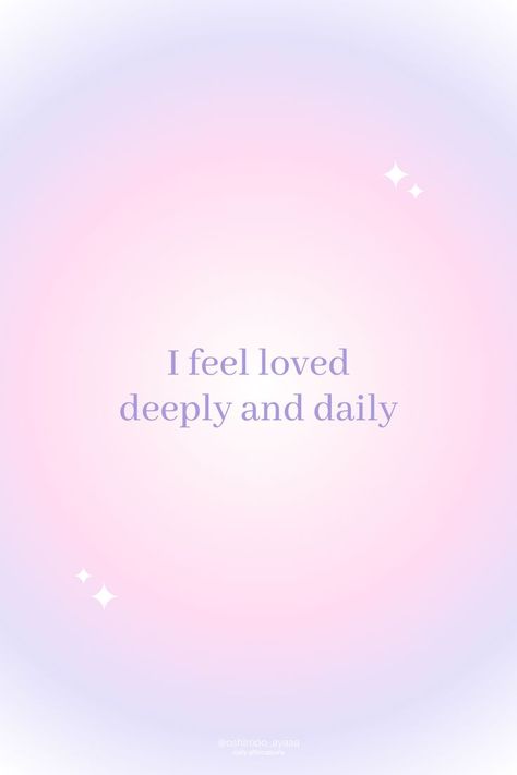 Law of attraction affirmations with a pastel gradient background Lucky Quotes, Spirituality Affirmations, Divine Feminine Spirituality, Dream Vision Board, Vision Board Affirmations, Gratitude Affirmations, Daily Positive Affirmations, Feel Loved, Manifestation Board