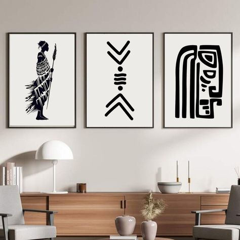 African American Art, Digital Download, Printable Artwork, Home Art Decor, Printable Home Decor, Printable Wall Art, African Wall Art, AfroTribal Art, Afro Artwork, Africa Decor, Abstract Prints, Ethnic Art Prints, Ethnic Wall Art, Boho Interior, Boho Wall Art, Black Woman Art, Boho Home Decor, Set of Three African Art Print , Tribal Minimal Modern Boho Room decor, African Art Print Set of Three, Rug Wall Art, Digital Download , Tribal Wall art Africa Decor, African Interior Design, African Interior, Striped Art, African Wall Art, Boho Room Decor, Boho Room, Black And White Wall Art, Boho Interior