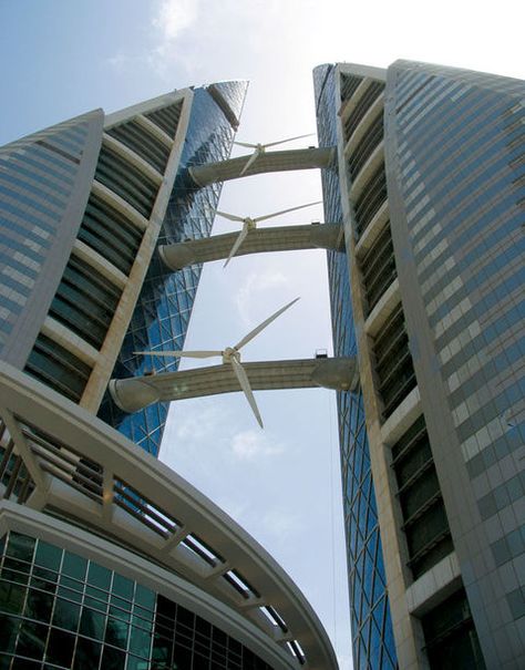 The Folly of Building-Integrated Wind | BuildingGreen Wind Analysis, Home Wind Power, Home Wind Turbine, Wind Turbine Generator, Urban Design Architecture, Renewable Energy Projects, Eco Architecture, Wind Turbines, Ground Level