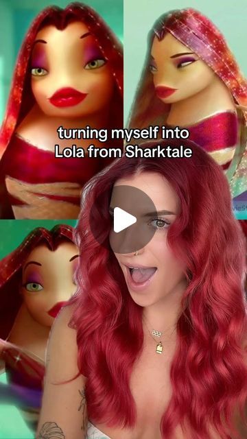 Sarah New on Instagram: "Should I be Lola for halloween??? #makeup #lola #sharktale #halloween products: @lorealparis root spray, @nyxcosmetics_uk ultimate eyeshadow palette, @halfmagicbeauty sparklestik, @maybelline superstay vinyl ink unrivaled @icoice.official meta green contacts" Lola Makeup, Maybelline Superstay Vinyl Ink, Epic Ink Liner, Shark Tale, Halloween Products, Green Contacts, Maybelline Superstay, Maybelline Super Stay, Hair Stylists