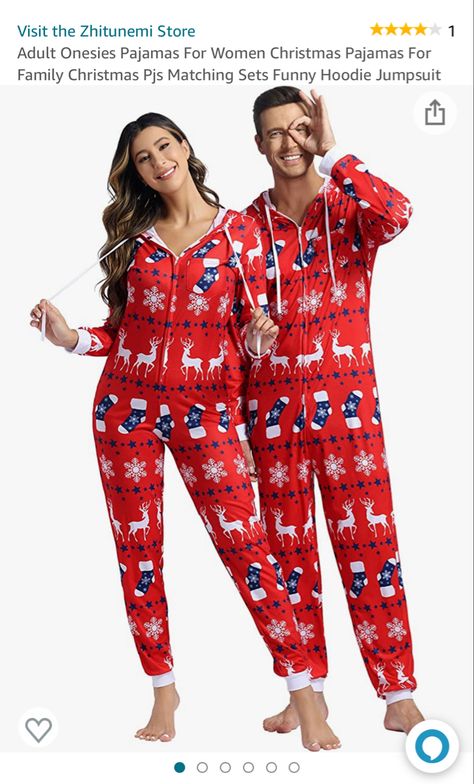 Must have these adult onsie pjs so your love ones can match this holiday season Onsie Pjs, Women Christmas Pajamas, Christmas Pjs Matching, Family Christmas Pjs, Christmas Pajamas For Family, Santa Onesie, Pjs Matching, Adult Onesies, Onesies Pajamas