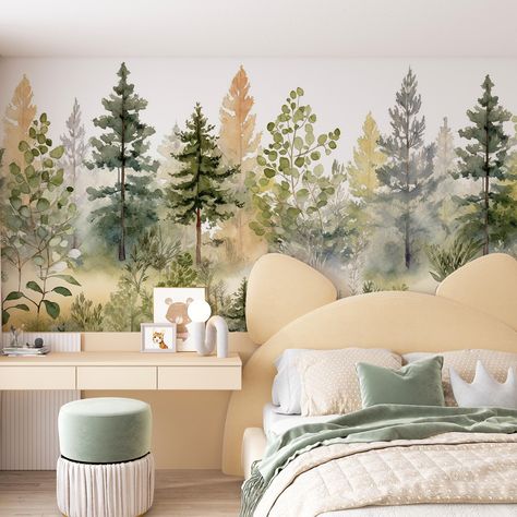 Tree mural nursery