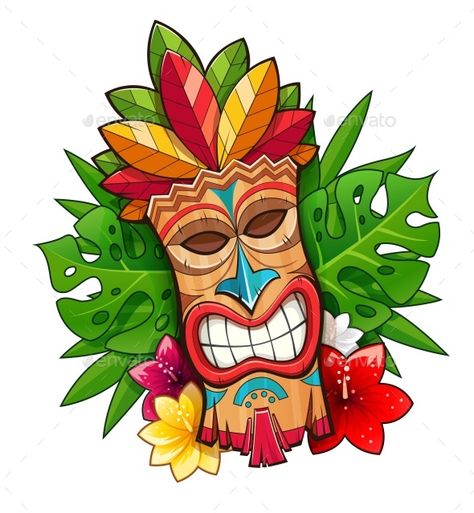 Tiki Tribal Wooden Mask #Tribal, #Tiki, #Mask, #Wooden Tiki Maske, Totem Tiki, Tiki Signs, Tiki Tattoo, Tiki Hawaii, Tiki Faces, Wooden Mask, Tiki Totem, Tiki Art