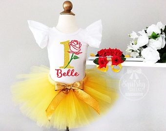 Belle Princess, Unicorn Birthday Outfit, First Birthday Girl, Barefoot Sandals Baby, 1st Birthday Girl, Red Birthday, Rose Crown, Bee Party, Birthday Girl Outfit