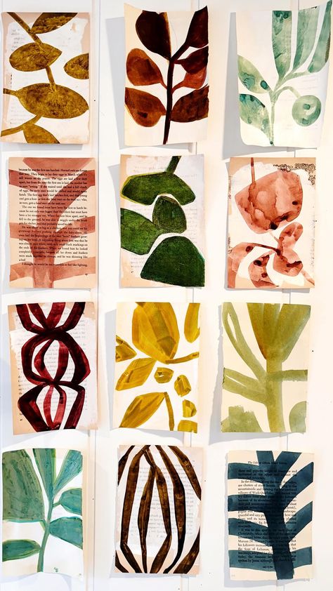 JULIE HAMILTON | Just for art’s sake 🌿The shape of things to come.. This month’s newsletter is in the making! Sign up above or just message me your email … | Instagram Julie Hamilton, Diy Journal Books, Sketch Books, Abstract Floral Art, Yes I Did, Sumi E, Flower Art Painting, Patterns In Nature, Art Plastique