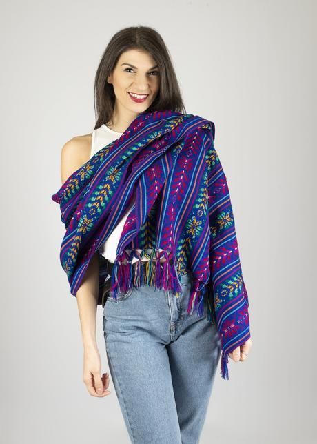 Mexican Rebozo Scarfs Mexican Rebozo, Mexican Fashion, Handwoven Scarf, Authentic Mexican, Pashmina Shawl, Wholesale Suppliers, Pashmina Scarf, Long Scarf, Modern Outfits