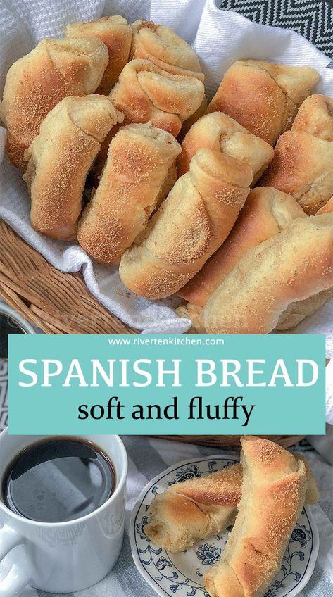 Spanish Bread Filipino Recipe, Filipino Bread Recipe, Pandesal Recipe, Spanish Bread, Traditional Spanish Recipes, Pinoy Dessert, Filipino Food Dessert, Bread Soft, Kreative Snacks