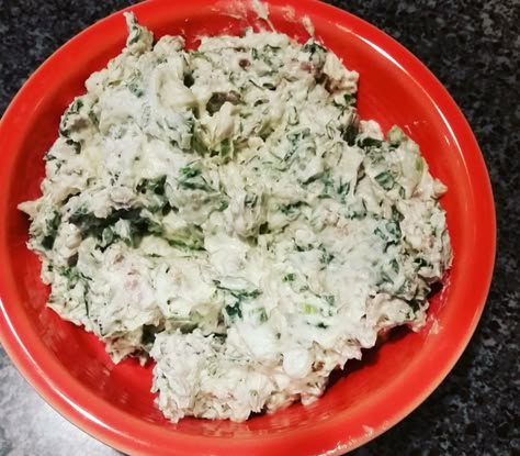 Wild Leek Dip Recipe, Leek Dip Recipe, Leek Recipes Side Dishes, Leek Dip, Crab Salad Recipe, Leek Recipes, Bacon Dip, Foraging Recipes, Rose Recipes