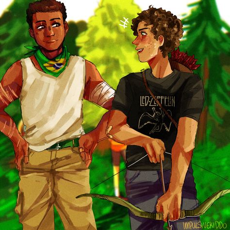 Lester Papadopoulos by impulsivekiddo Apollo Trials Of Apollo, Lester Papadopoulos X Paolo, The Trials Of Apollo Fan Art, Trials Of Apollo Fanart Lester, Trials Of Apollo Fanart, All Rick Riordan Books, The Trials Of Apollo, Apollo Percy Jackson, Zio Rick