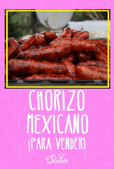 como hacer chorizo para vender facil Chorizo Appetizer, Chorizo Rice, Chorizo Chili, Homemade Chorizo, Chorizo Soup, Chorizo Tacos, Chorizo Pasta, Homemade Breakfast Sausage, Chorizo And Potato