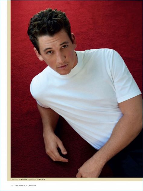 Miles Teller Whiplash, Spain Photoshoot, Mike Teller, Ugly Love Colleen Hoover, The Spectacular Now, Miles Teller, Val Kilmer, Cute Actors, Mens Fashion Trends