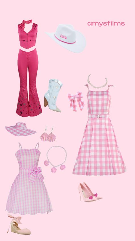 Barbie Halloween costumes! Halloween Costumes Barbie, Barbie Outfits Ideas, Hollywood Halloween Costumes, Abi Ball, Bts Moodboard, Barbie Costumes, Barbie Design, Purim Costumes, Barbie Halloween Costume