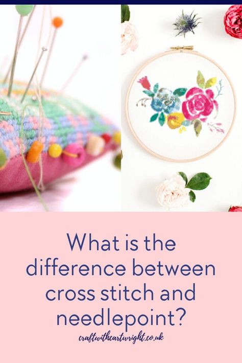 What is the difference between cross stitch and needlepoint? - Craft with Cartwright Needlepoint Vs Cross Stitch, Free Needlepoint Patterns, Needlepoint Patterns Free, Cross Stitch Tutorial, Cuss Words, Needlepoint Patterns, What Is The Difference Between, Free Cross Stitch, Craft Patterns