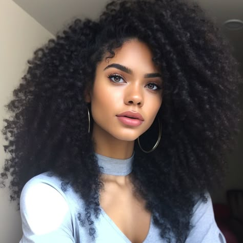 Long Curly Hair Black Women, Long 3c Hair, Curly Hair Side Part, Curly Hair Texture, Curly Hairstyle Ideas, Medium Length Curls, Cabello Afro Natural, Art Psychology, Medium Length Curly Hair