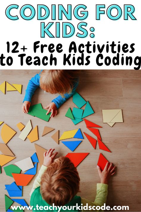 Here are Teach Your Kids Code we’ve created 12+ free activities to get kids started with coding. Many of our free coding games are ‘unplugged’ and will teach coding concepts without a computer. Kids learn best with hands on activities, and these fun kids coding games will help kids learn coding in a creative way. Preschool Computer Activities, Preschool Coding Activities, Coding For Preschoolers, Computational Thinking Activities, Coding Games For Kids, Coding Activities For Preschoolers, Coding For Kids Worksheets, Coding For Kindergarten, Passport For Kids