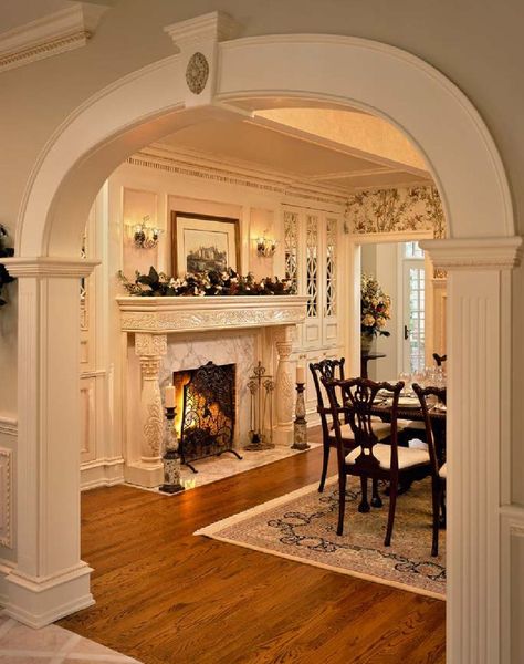 Hill View, 1000 Dollars, English Houses, Traditional Dining Rooms, Dining Room Remodel, House Makeover, Slippery Elm, Traditional Dining, Traditional Dining Room