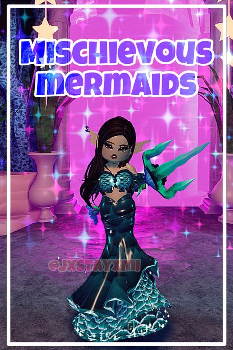 Royale High Mysterious Mermaids, Rh Design, Royal High Outfits Ideas Cheap, Mermaid Outfit, Island Theme, Aesthetic Roblox Royale High Outfits, Royal Clothing, High Fashion Outfits, Royal Outfits