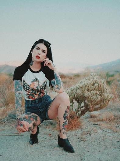 ALL ITEMS | Mischief Made Female Tattoo Models, Howlin Wolf, Freedom Fighter, Tattoo Girls, Wolf Tattoo, Freedom Fighters, Just Run, Vintage Pinup, Dark Fashion