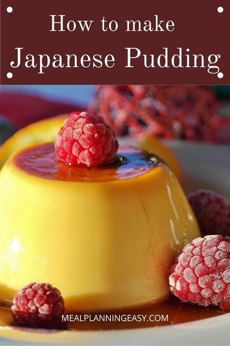 Japanese Pudding Recipe, Quick Caramel Sauce, Purin Recipe, Japanese Custard Pudding, Japanese Custard, Japanese Pudding, Caramel Custard Recipe, Caramel Custard, Custard Recipe