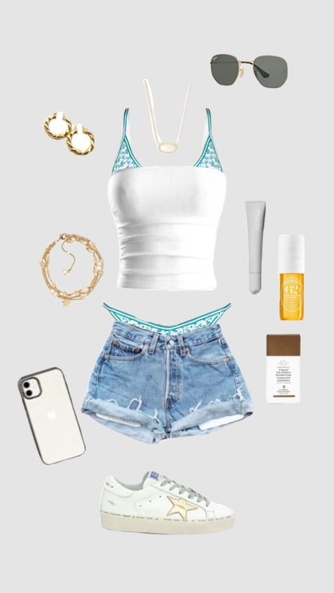 Kook outfit 🤍 #obx #outfitinspo Beach Fit, Bikini Style, Summer Style, Trendy Outfits