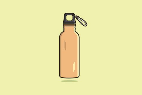 Download the Water bottle with carry strap vector icon illustration. Drink objects icon design concept, Gym bottle, School water bottle, Drinking water, Fitness flask, Sport water bottle, 13830160 royalty-free Vector from Vecteezy for your project and explore over a million other vectors, icons and clipart graphics! Water Bottle Clipart, Water Bottle Illustration, Water Fitness, School Water Bottles, Gym Bottle, Drink Icon, Water Exercises, Vector Icons Illustration, Sport Water Bottle