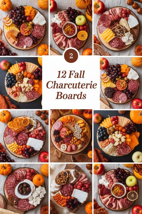 Fall is the perfect time to indulge in seasonal snacks and create stunning cheese platters that celebrate the harvest season. Discover 12 fall charcuterie board ideas that will elevate your entertaining game and delight your guests.   From autumn appetizers featuring cured meats and fall fruits to creative board arrangements that showcase the best of the season. #seasonalsnacks #cheeseplatters #autumnappetizers #curedmeats #fallfruits Charcuterie Board Ideas Not Cheese, Fall Charcuterie Board Ideas Aldi, Fall Charcuterie Board For Two, Fall Snack Tray Ideas, Sheet Pan Charcuterie Board, Fall Graze Board, Charcuterie Boards For Beginners, Fall Theme Charcuterie Board Ideas, Fall Food Boards For Parties