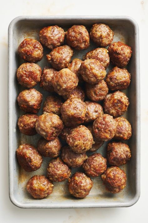 Italian Wedding Soup (Mini Meatballs) - Baker by Nature Best Italian Wedding Soup, Italian Sausage Meatballs, Beef And Pork Meatballs, Italian Wedding Soup Recipe, Sausage Meatballs, Baker By Nature, Mini Meatballs, How To Make Meatballs, Meatball Bake