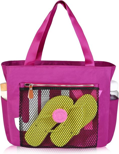 Amazon.com: JurHevty Beach Tote Large Waterproof letter prints Summer Pool Bags with Zipper for Women（Purple） : Clothing, Shoes & Jewelry Purple Clothing, Pool Bags, Summer Pool, Travel Tote, Beach Tote, Outdoor Travel, Letter Prints, Shoes Jewelry, Shoe Jewelry