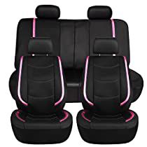 Check this out! Pink Seat Covers, Pink Car Seat Covers, Houston We Have A Problem, Bucket Seat Covers, Automotive Seat Covers, Car Seat Protector, Leather Car Seat Covers, Leather Car Seats, Car Goals