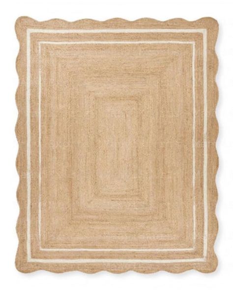 Scalloped Rug, Jute Runner, Natural Jute Rug, Rug Guide, Boho Area Rug, Natural Fiber Rugs, Custom Size Rugs, Serena & Lily, Handwoven Rug