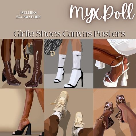 MyxDoll Girlie Shoes Canvas | Patreon Sims 4 Cc Shoes Set, Sims 4 Shoes Cc Male, Sims 4 Shoes Cc Heels, Sims 4 Heels Cc Patreon, Sims 4 Cc Male Patreon Clothes, Sims 4 Cc Heels Patreon, Sims 4 Shoes Patreon, The Sims 4 Cc Patreon Shoes, Sims 4 Shoes Cc Patreon