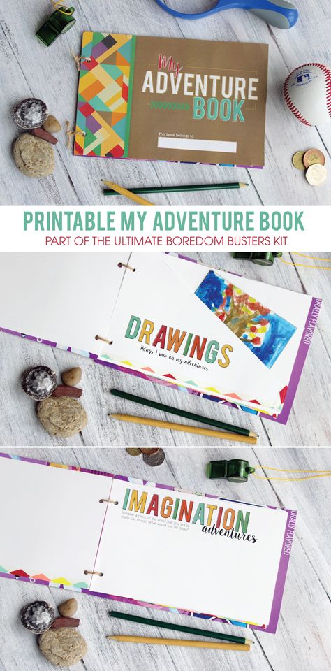 Printable My Adventure Book - Keep the kids busy this summer with these fun and educational activities! Travel Theme Activities For Kids, Adventure Themed Crafts For Kids, Adventure Crafts For Kids, Adventure Activities For Kids, Summer Reading 2024 Adventure, Adventure Starts At Your Library, Summer Reading 2024 Adventure Begins At Your Library, Diy Adventure Book, Choose Your Own Adventure Activity