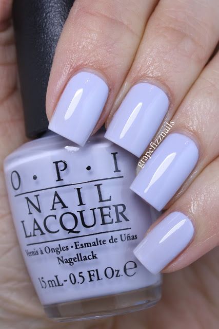 opi I Am What I Amethyst is a stunning pale lilac Green Nail, Her Nails, Cream Nails, Nails Pink, Pink Nail, Pastel Nails, Pink Pastel, Opi Nails, Pastel Green