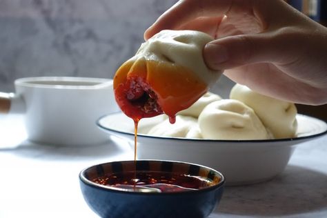 Siopao Sauce: The Perfect Dipping Sauce for Filipino Cooking Siopao Sauce Recipe Philippines, Pork Bun Dipping Sauce, Bao Dipping Sauce, Bao Bun Dipping Sauce, Siopao Sauce Recipe, Siopao Asado Recipe, Cambodian Recipes, Asian Dipping Sauce, Happy Eating