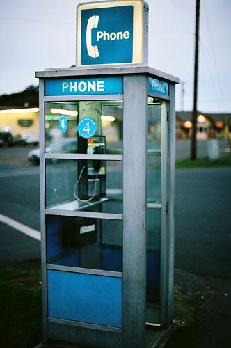 Old Phone Booth  Do these even exist any more?  NO!!! I MISS THEM!!! Old Phone Booth, Kodak Ektar, Telephone Booth, Phone Box, Vintage Phones, Elderly Home, Vintage Telephone, Phone Booth, Old Phone