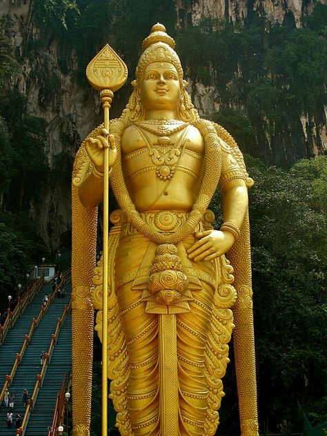 Lord Palani Murugan Hd Wallpaper, Murugan Statue, Murugan Wallpapers, Batu Caves, Lord Murugan Wallpapers, Pictures Of Shiva, Lord Murugan, Kuala Lumpur Malaysia, Indian Film