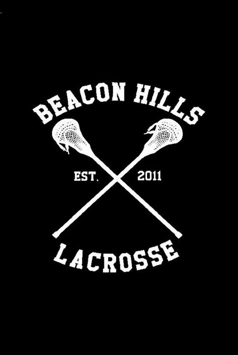 Teen Wolf Logo, Beacon Hills Lacrosse, Hill Logo, Cricut Stickers, Stickers Ideas, Beacon Hills, Meaningful Drawings, Vintage Graphic Design, Stiles Stilinski