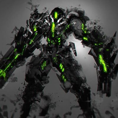 Benedick Bana, Create Your Own Adventure, Futuristic Armour, Robot Concept, Artwork Gallery, Cool Robots, 다크 판타지, Cyberpunk Character, Gundam Art