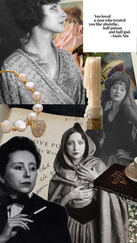 Anais Nin, Inspirational Women, Connect With People, Your Aesthetic, Creative Energy, Books To Read, Literature, Energy, Collage