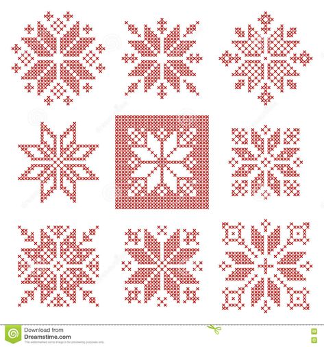 Corak Sulaman, Snowflake Cross Stitch, Snowflakes Pattern, Cross Stitch Geometric, Xmas Cross Stitch, Winter Cross Stitch, Cross Stitch Christmas Ornaments, Pola Kristik, Cross Stitch Cards