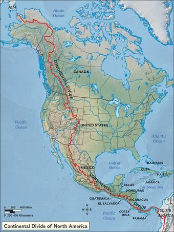 Us Map States, Yellowstone Volcano, Yellowstone River, The Longest Journey, Continental Divide, The Continental, Lake Ontario, Canadian Rockies, Us Map