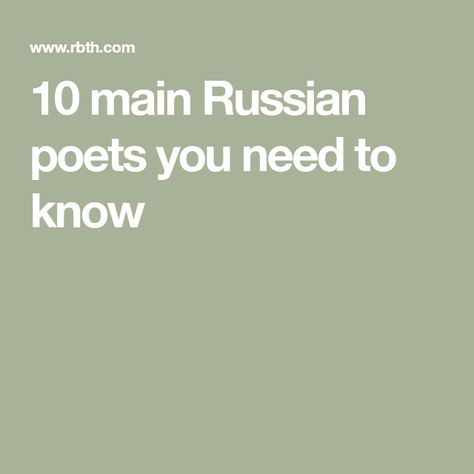 Russian Poetry, Great Poets, Vladimir Mayakovsky, Most Famous Poems, Eugene Onegin, Alexander Pushkin, Nobel Prize In Literature, Russian Literature, Poetic Words