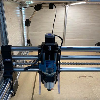 Onefinity Cnc, Diy Router, Bungee Cords, Bungee Cord, Cnc Router, Vacuums, Wood Shop, Router, 6 Months