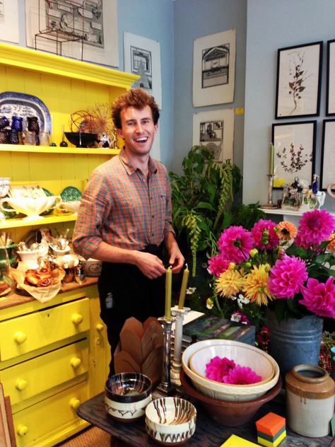 Charlie Mccormick, Bloomsbury London, Ben Pentreath, Flower Room, Interior Decorator, Supper Club, Funky Furniture, Interior Stylist, Pop Up Shop