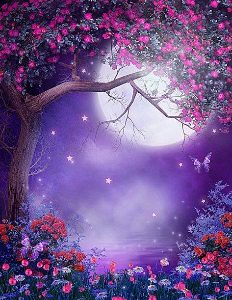 Beautiful purple moonflower vine poster background material Nature Is Beautiful, तितली वॉलपेपर, Laser Art, Wallpaper Nature Flowers, Background Wallpaper For Photoshop, Beautiful Night, Beautiful Wallpapers Backgrounds, Lukisan Cat Air, Beautiful Flowers Wallpapers