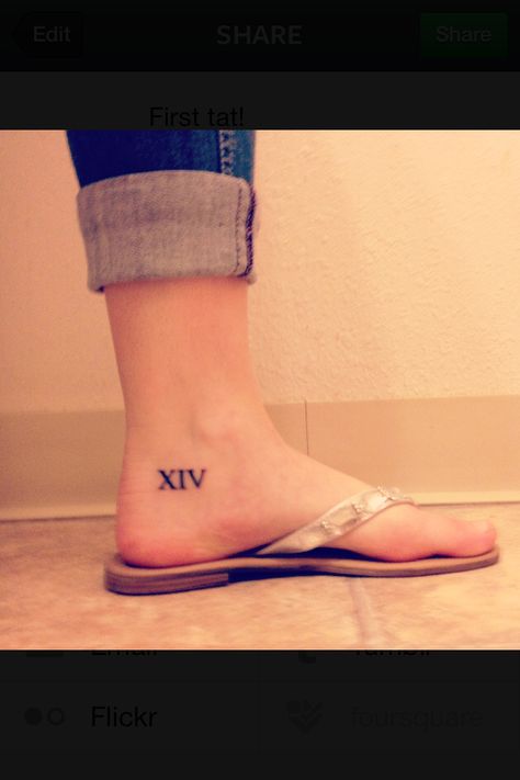 Small, simple tattoo Xvi Tattoo, Simple Tats, Small Tats, Cute Little Tattoos, Simple Tattoo, Body Is A Temple, Cross Tattoo, Little Tattoos, Simplistic Tattoos