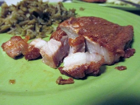 Peanut Butter Pork, Pork Chop Rub, Butter Pork Chops, Pork Chops Recipes, Peanut Satay, Baked Pork Chops, Baked Pork, Pork Chop Recipes, Peanut Sauce