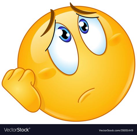 Concerned Face, Emoji Pictures, Funny Emoji, Face Reference, Face Drawing, Transparent Png, Looking Up, Png Images, No Worries